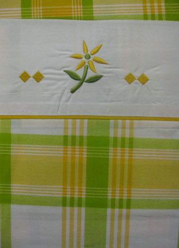 Double bed lisbon lime - double, duvet