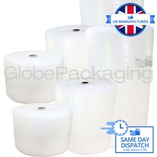 SMALL AND LARGE BUBBLE WRAP 300mm 500mm 600mm 750mm 1000mm 1500mm x 10m 50m 100m