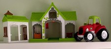 ELC Happyland Farm With Sounds, Stable / Tractor With Lights & Sounds No Figures