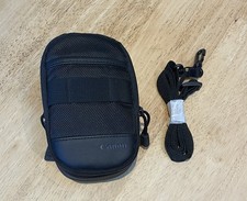 Canon DCC-2400 Travel Case Zipped Travel Strap Clip Belt for Powershot Camera
