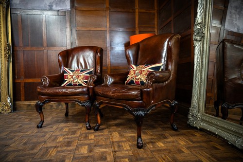 Pair halo antique tan - antique,