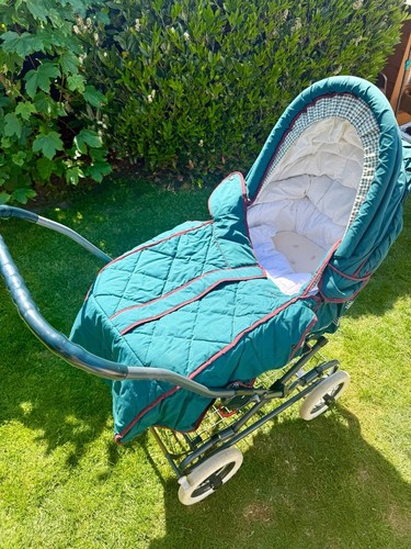 Vintage silver cross pram in - pram,