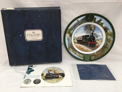 Coalport plate country - coalport,