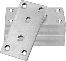 4 Pcs Brackets for Wood, Flat