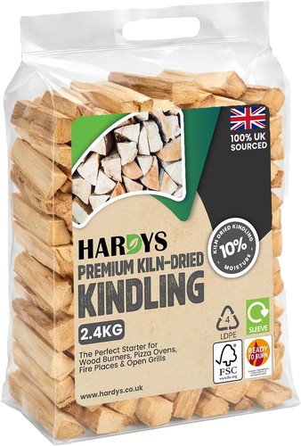 Natural 4kg kindling - kindling, wood