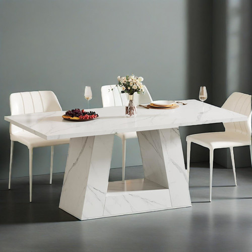 New dining table faux - table,