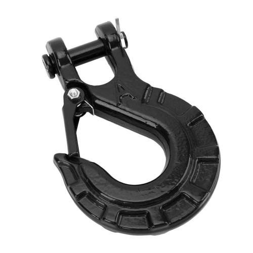 Winch hook carbon steel black - winch,