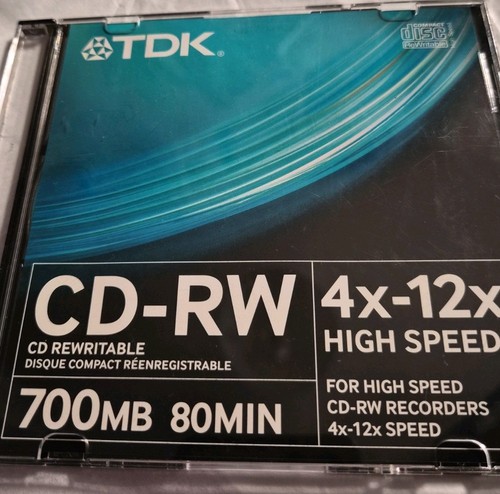 Tdk audio 80 minute - cd-rw,