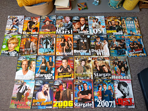 Zone sci fi magazines - x,