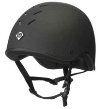 Charles Owen Young Rider Skull Black Standard Fit