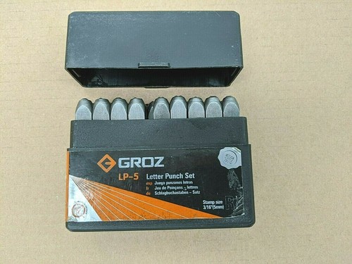 Groz 5mm letter - 5mm, punch