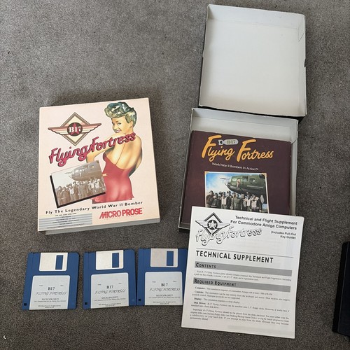 Microprose flying - microprose, b-17