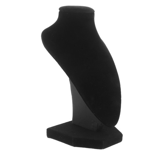 Reusable black necklace - reusable, holder