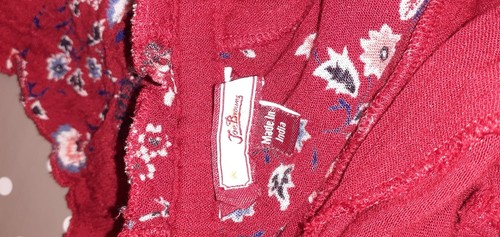 Joe browns red - floral, gypsy