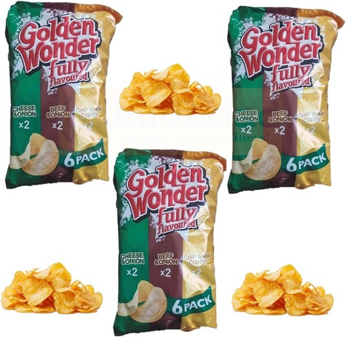 Golden wonder retro variety - wonder,