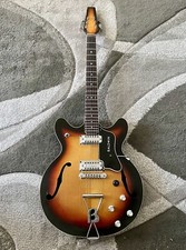 Baldwin 706 hollow body vintage electric guitar Made in England Burns