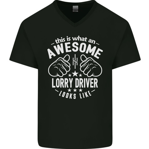 Awesome lorry driver looks - awesome,
