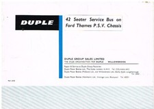 Duple seat bus coachwork - 42-seat,