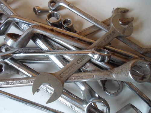 Whitworth imperial spanners - imperial,