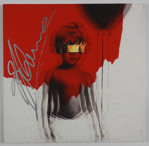 Rihanna jsa signed autograph - rihanna,