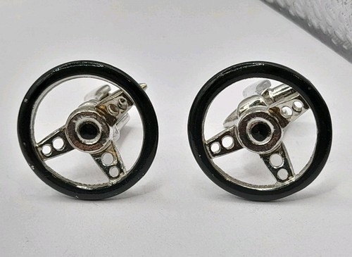 Pair silver plated gents - silver,