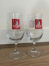Madri Beers Pint Glasses Pair