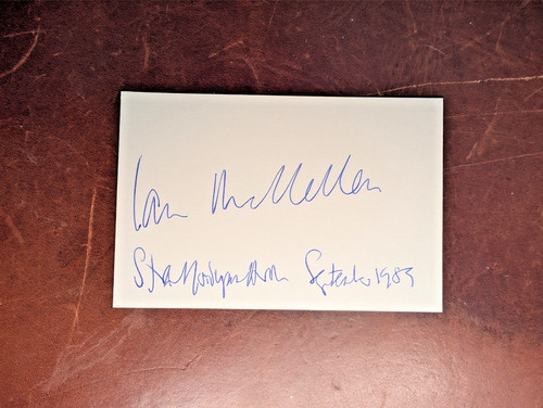 Ian mckellen hand - ian, card