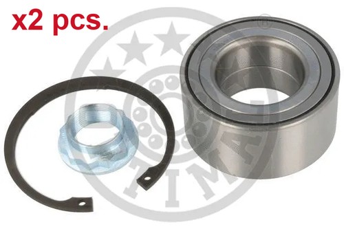 Pcs rear wheel hub - x2, set