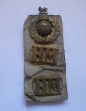 ROYAL MARINES  beret badge and