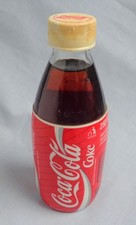 Vintage UK 1980's Coca Cola 250ml Glass Bottle