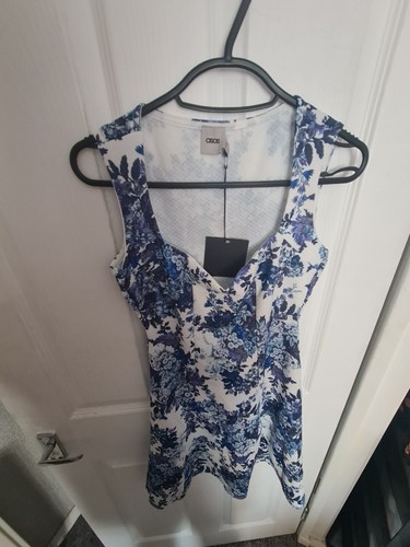 Blue and white grecian - , asos