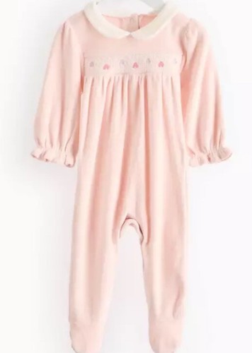 Months pink velour - months,