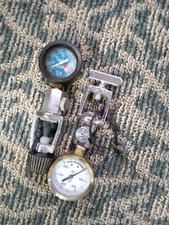 Divers  bottle pressure gauges