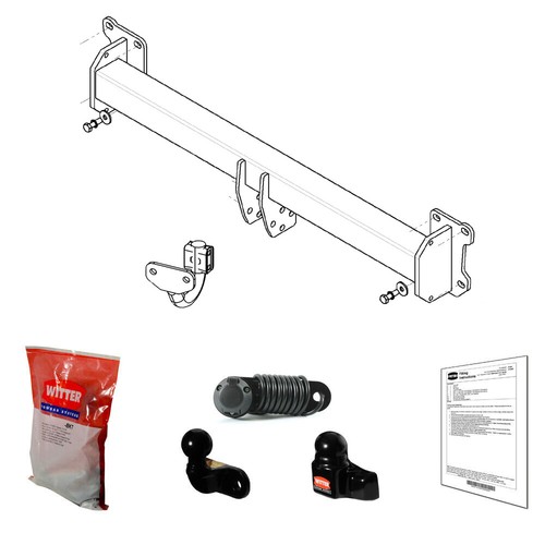 Witter towbar for volvo s60 - witter,