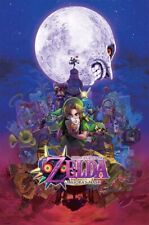 Legend of Zelda Poster 61x91.5cm | 24x36in Gamer Bedroom Wall Art Purple Red NEW