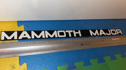 Aec mammoth major - mammoth, printed