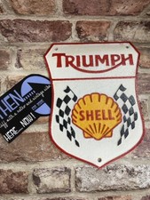 Triumph & Shell Cast Iron
