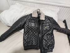 Men’s Black Quilted Jacket