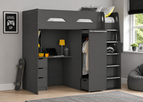 Anthracite grey high sleeper - anthracite,
