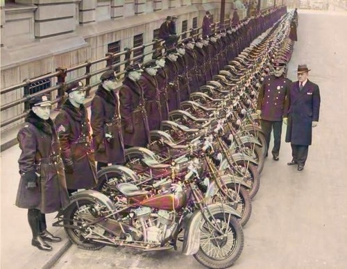 Rare color still nypd - color,