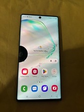 Samsung Galaxy Note 10 working, faulty screen - Read Description