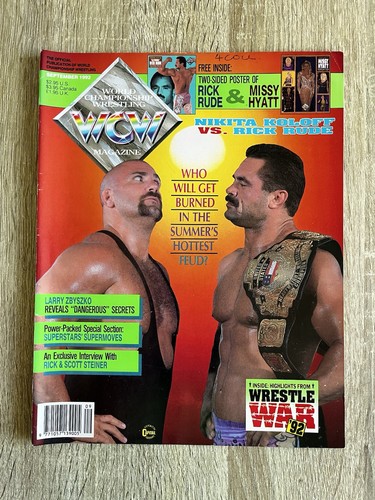 Wcw magazine september - wcw,