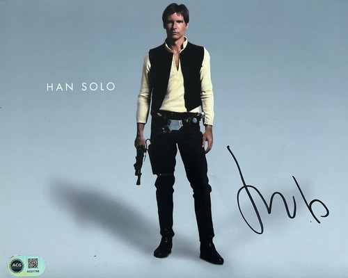 Harrison ford signed 10x8 star - 10x8,