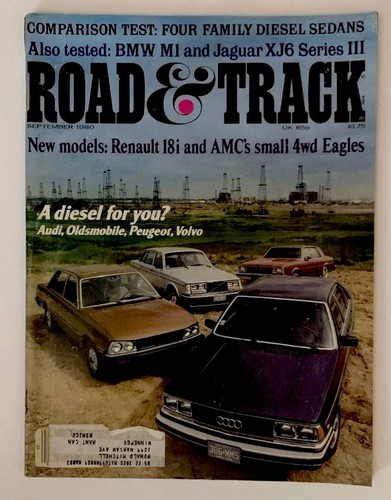 Road track magazine - track,