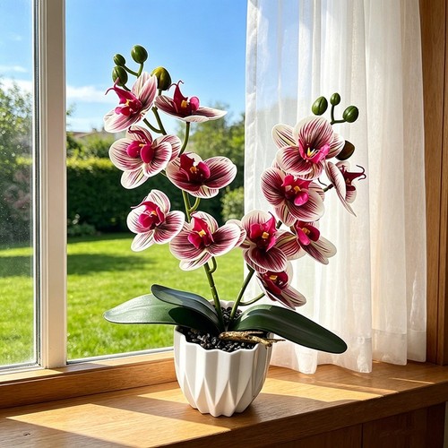 Artificial phalaenopsis orchid - phalaenopsis,