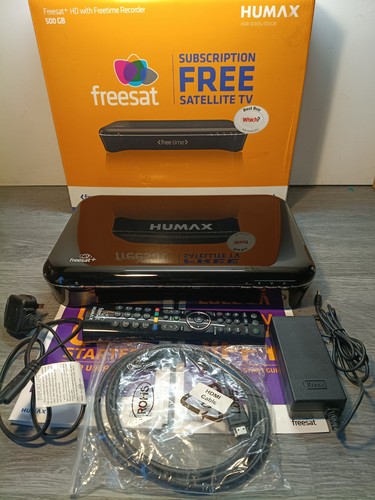 Humax hdr 1000s 500gb freesat - humax, freesat+