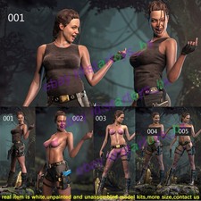 Lara Female 1/8 1/6 1/4 1/3 Unpainted Model Kit Unassembled 3D Print 5 Ver. NSFW