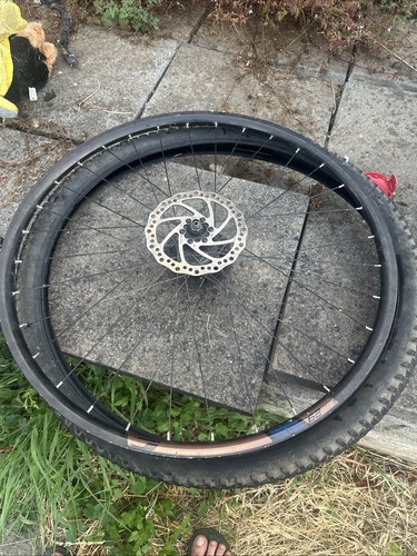 Mtb back wheel with - back,
