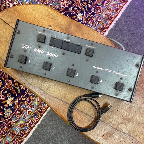 Peavey rmc 2000 remote - peavey,