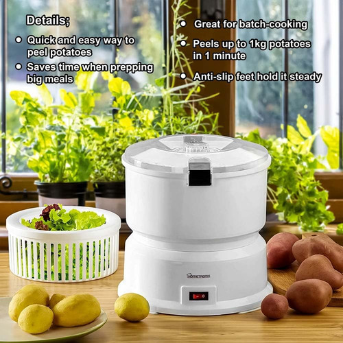 Electric potato peeler - potato,